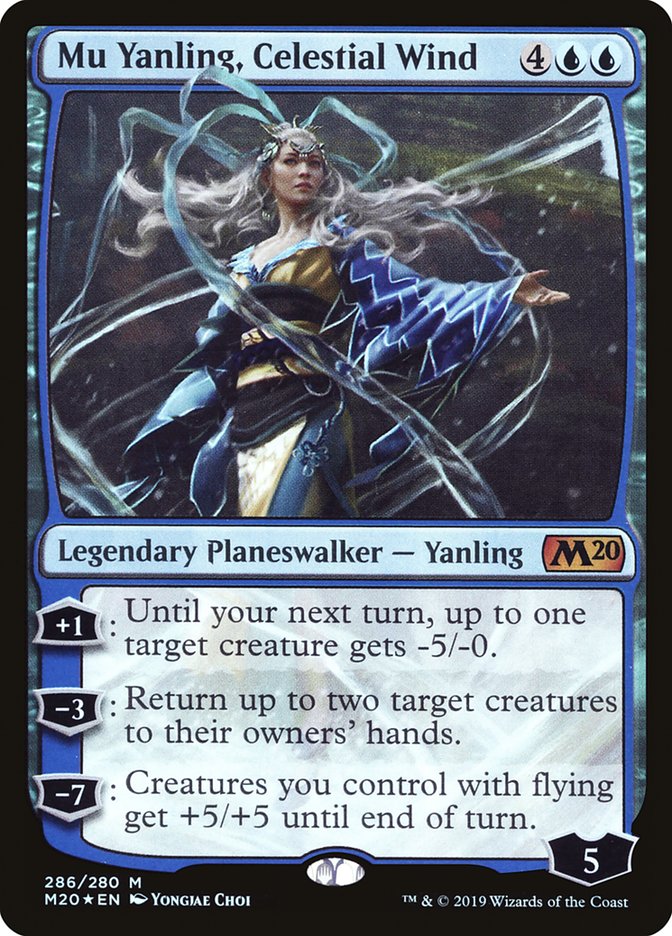 Mu Yanling, Celestial Wind [Core Set 2020] | PLUS EV GAMES 