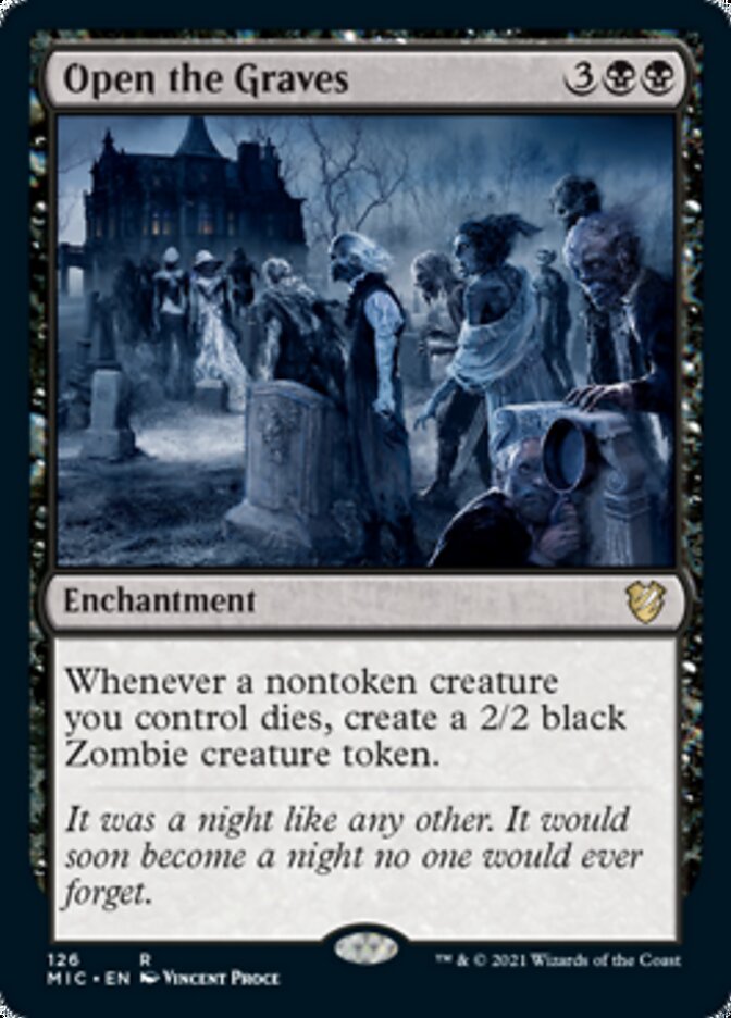 Open the Graves [Innistrad: Midnight Hunt Commander] | PLUS EV GAMES 