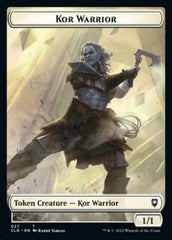 Kor Warrior // Treasure Double-sided Token [Commander Legends: Battle for Baldur's Gate Tokens] | PLUS EV GAMES 