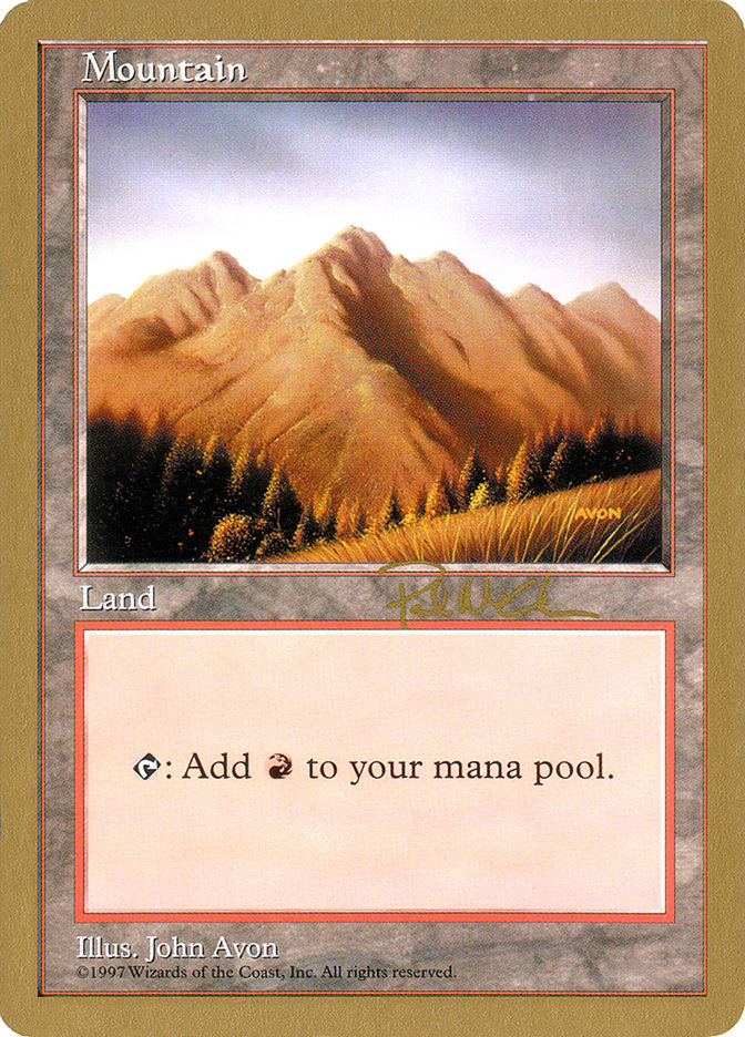 Mountain (pm444) (Paul McCabe) [World Championship Decks 1997] | PLUS EV GAMES 