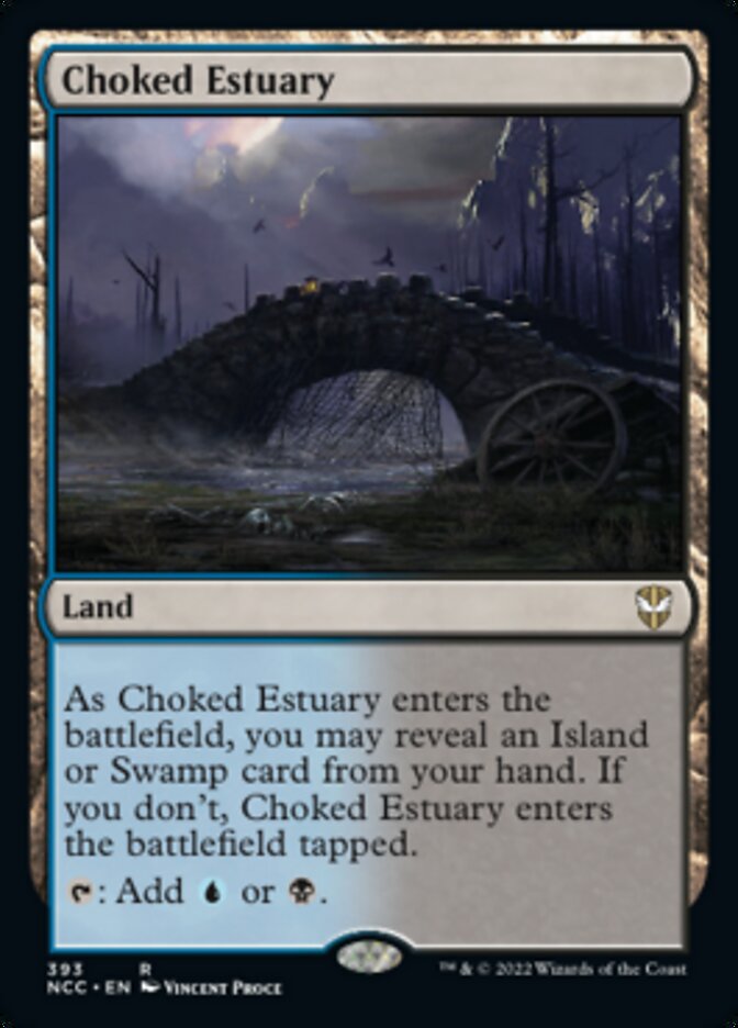 Choked Estuary [Streets of New Capenna Commander] | PLUS EV GAMES 