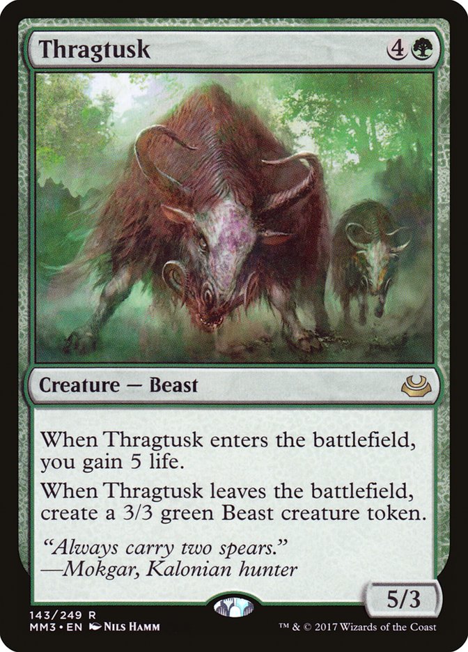 Thragtusk [Modern Masters 2017] | PLUS EV GAMES 