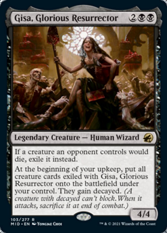 Gisa, Glorious Resurrector [Innistrad: Midnight Hunt] | PLUS EV GAMES 