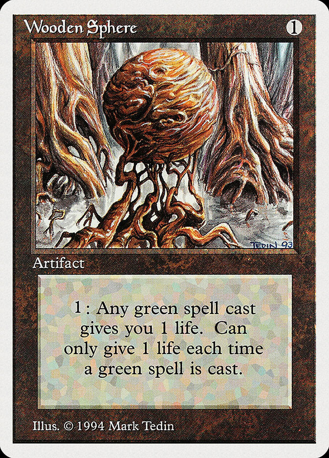Wooden Sphere [Summer Magic / Edgar] | PLUS EV GAMES 