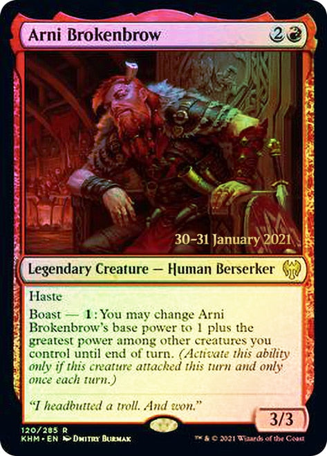 Arni Brokenbrow  [Kaldheim Prerelease Promos] | PLUS EV GAMES 