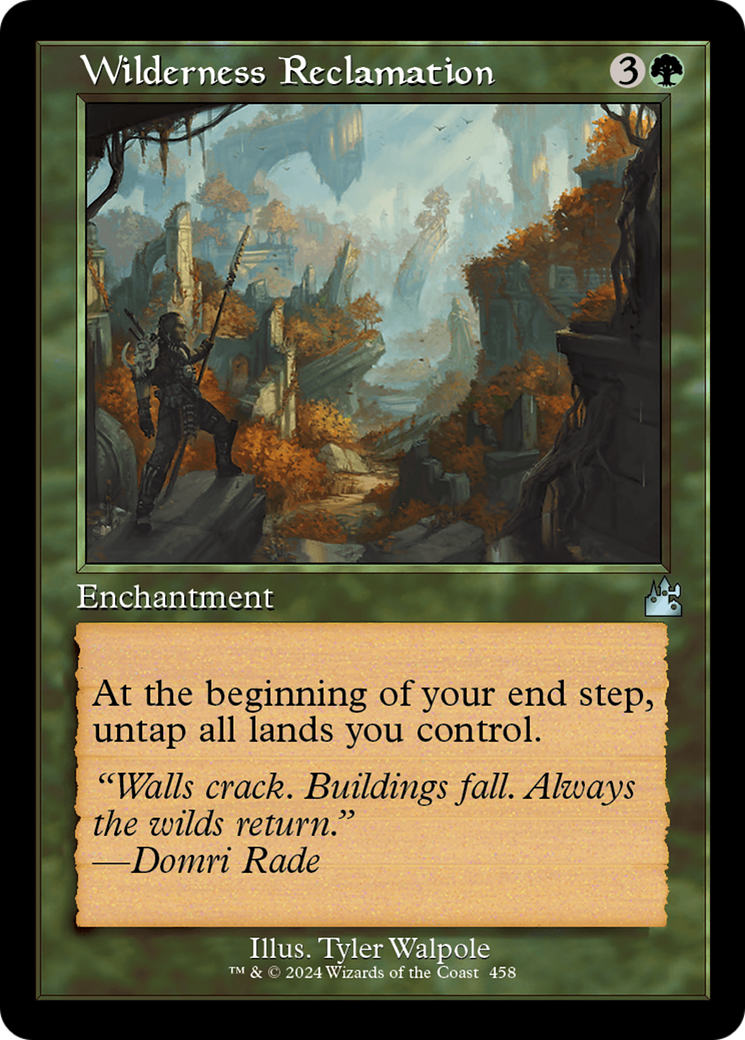 Wilderness Reclamation [Ravnica Remastered] | PLUS EV GAMES 