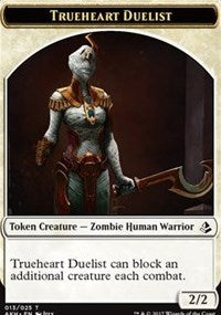 Trueheart Duelist // Snake Token [Amonkhet Tokens] | PLUS EV GAMES 