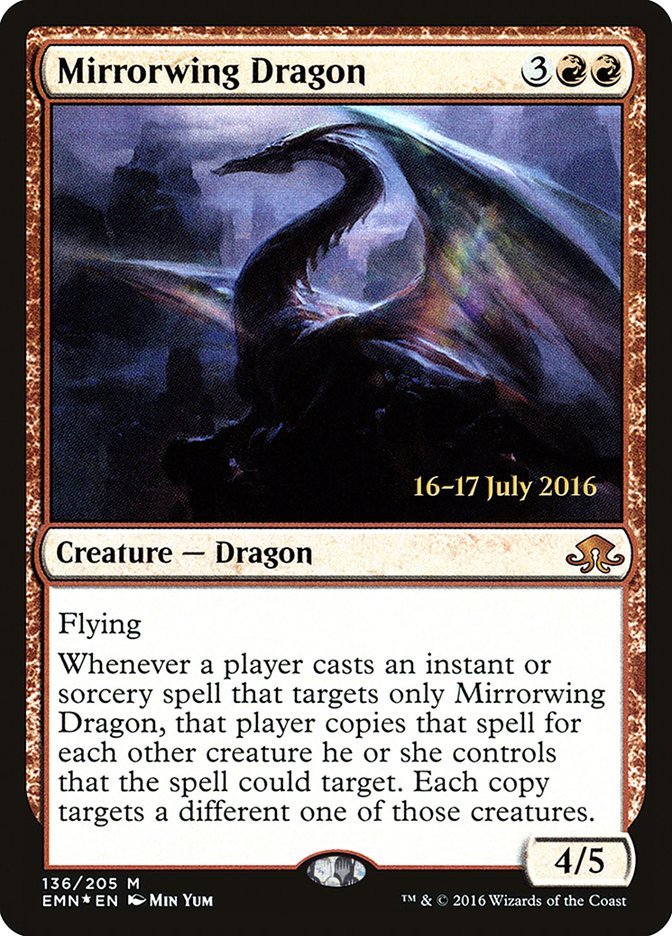 Mirrorwing Dragon  [Eldritch Moon Prerelease Promos] | PLUS EV GAMES 