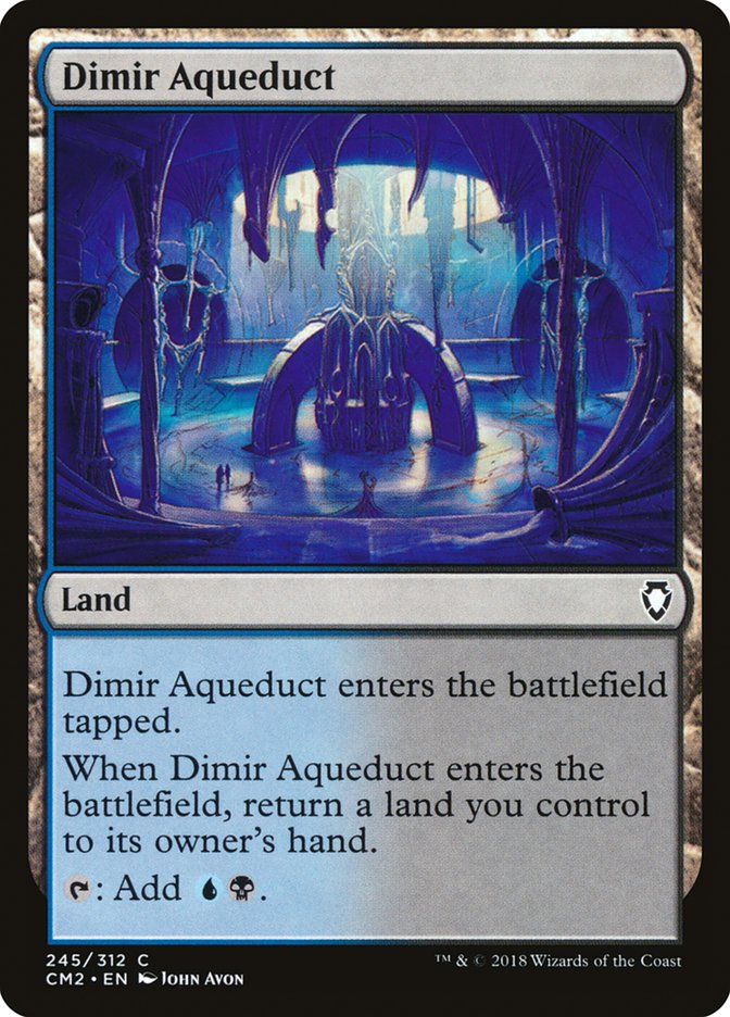 Dimir Aqueduct [Commander Anthology Volume II] | PLUS EV GAMES 
