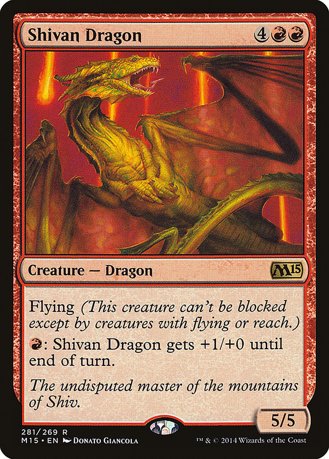 Shivan Dragon [Magic 2015] | PLUS EV GAMES 