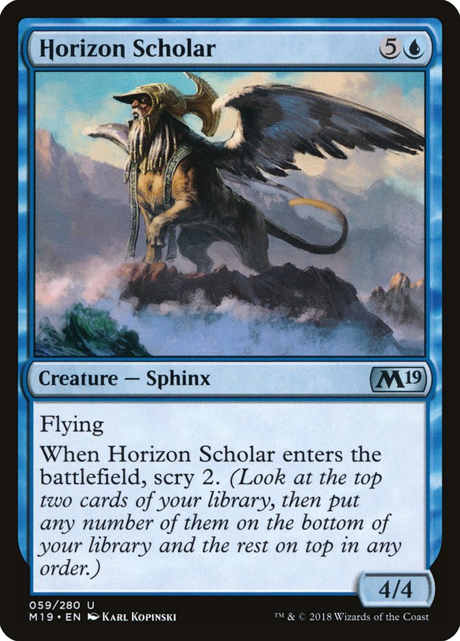 Horizon Scholar [Core Set 2019] | PLUS EV GAMES 