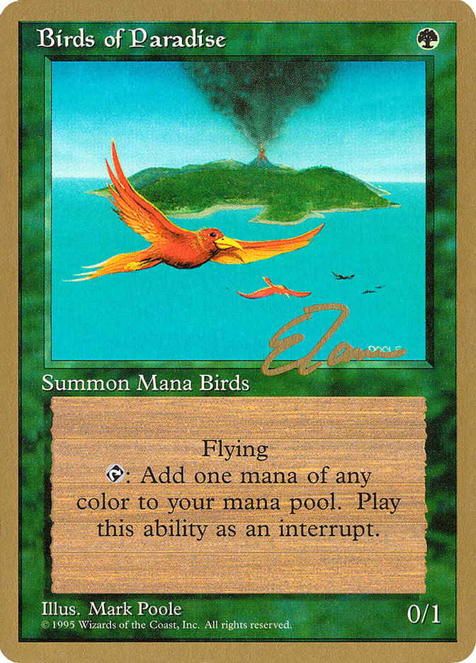 Birds of Paradise (Eric Tam) [Pro Tour Collector Set] | PLUS EV GAMES 