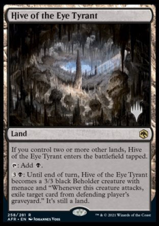 Hive of the Eye Tyrant (Promo Pack) [Dungeons & Dragons: Adventures in the Forgotten Realms Promos] | PLUS EV GAMES 