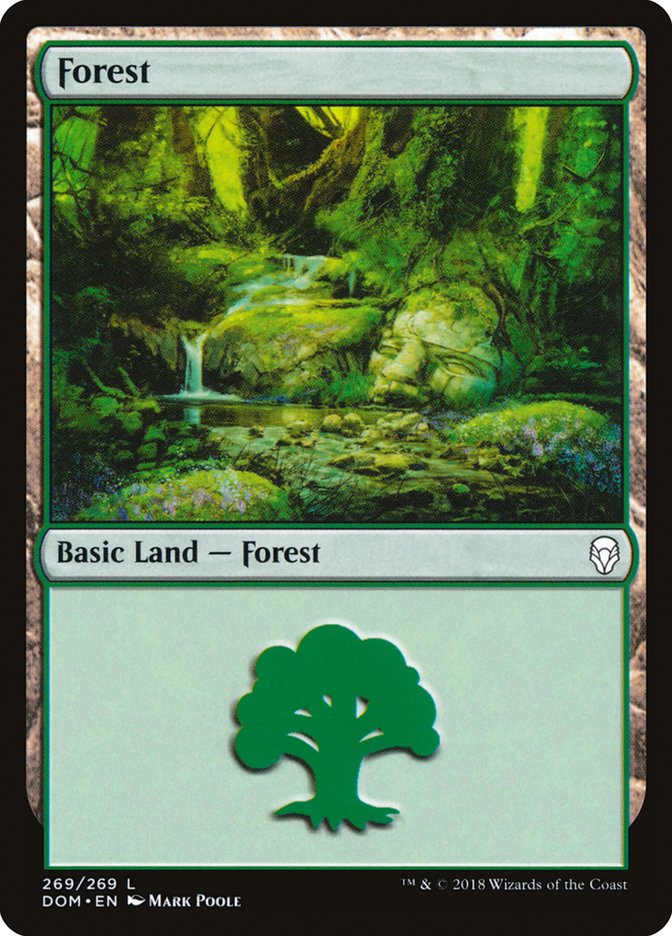 Forest (269) [Dominaria] | PLUS EV GAMES 