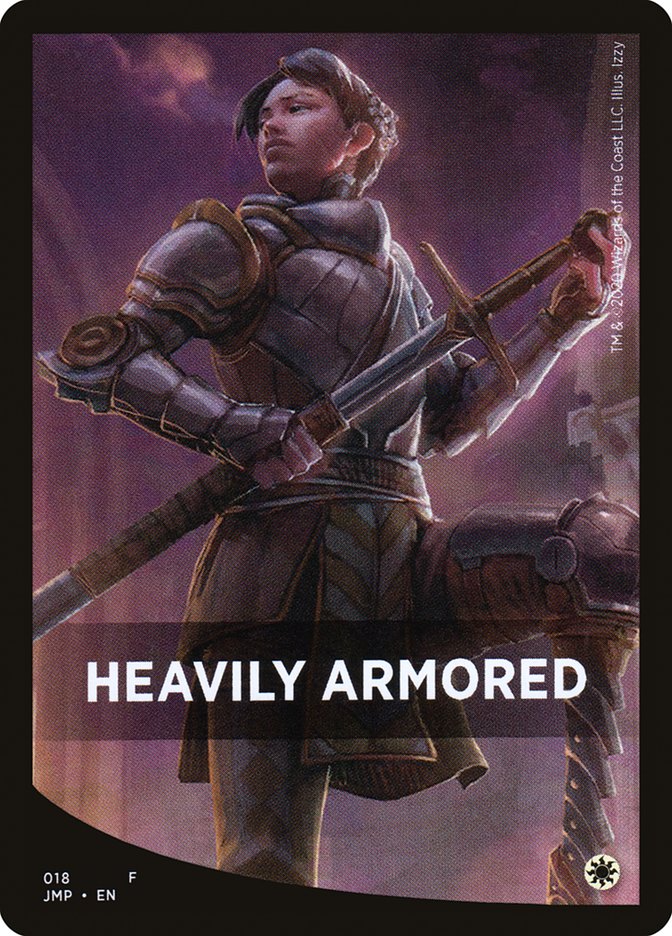 Heavily Armored Theme Card [Jumpstart Front Cards] | PLUS EV GAMES 