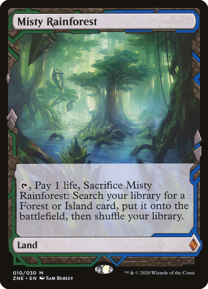 Misty Rainforest (Expeditions) [Zendikar Rising Expeditions] | PLUS EV GAMES 