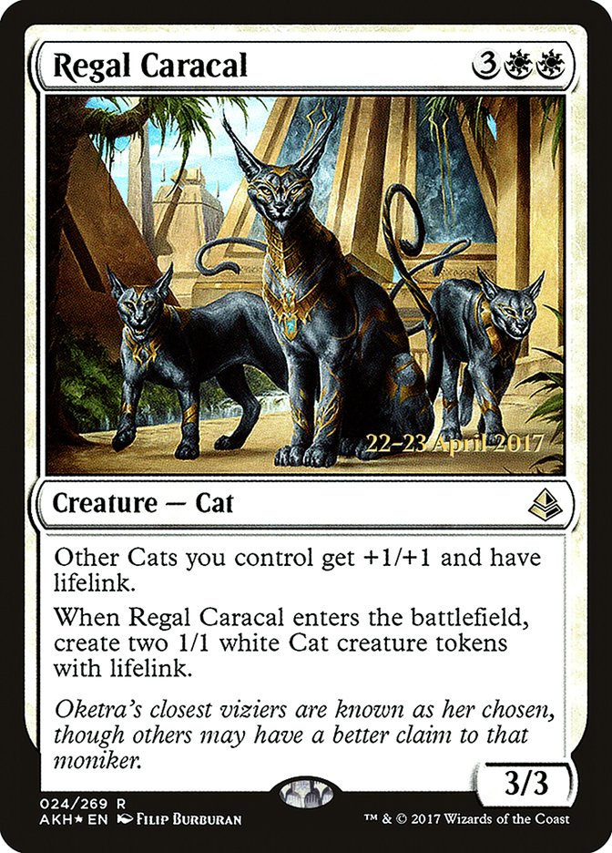 Regal Caracal  [Amonkhet Prerelease Promos] | PLUS EV GAMES 