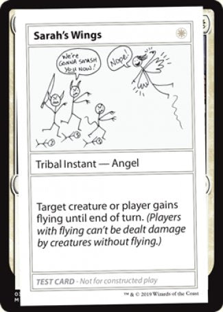 Sarah's Wings (2021 Edition) [Mystery Booster Playtest Cards] | PLUS EV GAMES 