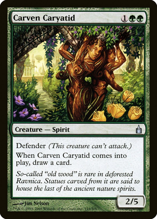 Carven Caryatid [Ravnica: City of Guilds] | PLUS EV GAMES 