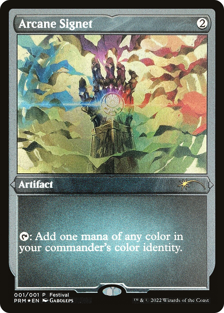 Arcane Signet (Foil Etched) [30th Anniversary Promos] | PLUS EV GAMES 