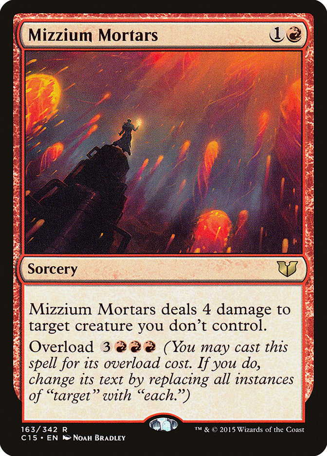 Mizzium Mortars [Commander 2015] | PLUS EV GAMES 