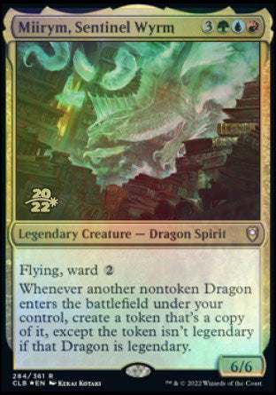 Miirym, Sentinel Wyrm [Commander Legends: Battle for Baldur's Gate Prerelease Promos] | PLUS EV GAMES 