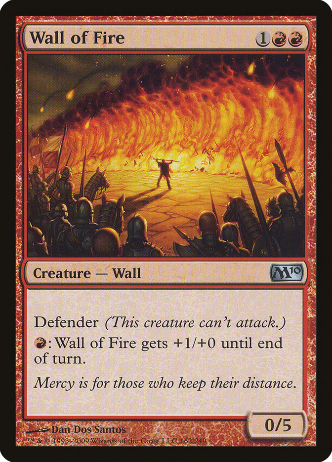 Wall of Fire [Magic 2010] | PLUS EV GAMES 