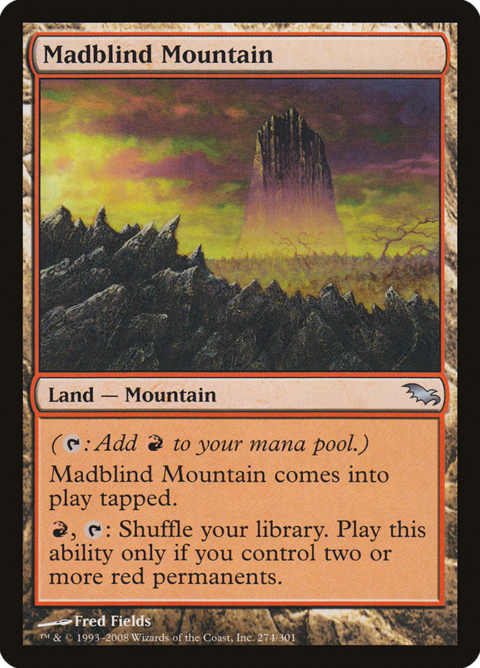 Madblind Mountain [Shadowmoor] | PLUS EV GAMES 