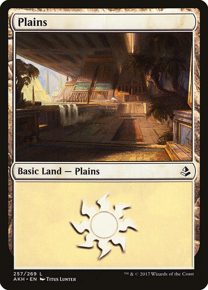 Plains (257) [Amonkhet] | PLUS EV GAMES 