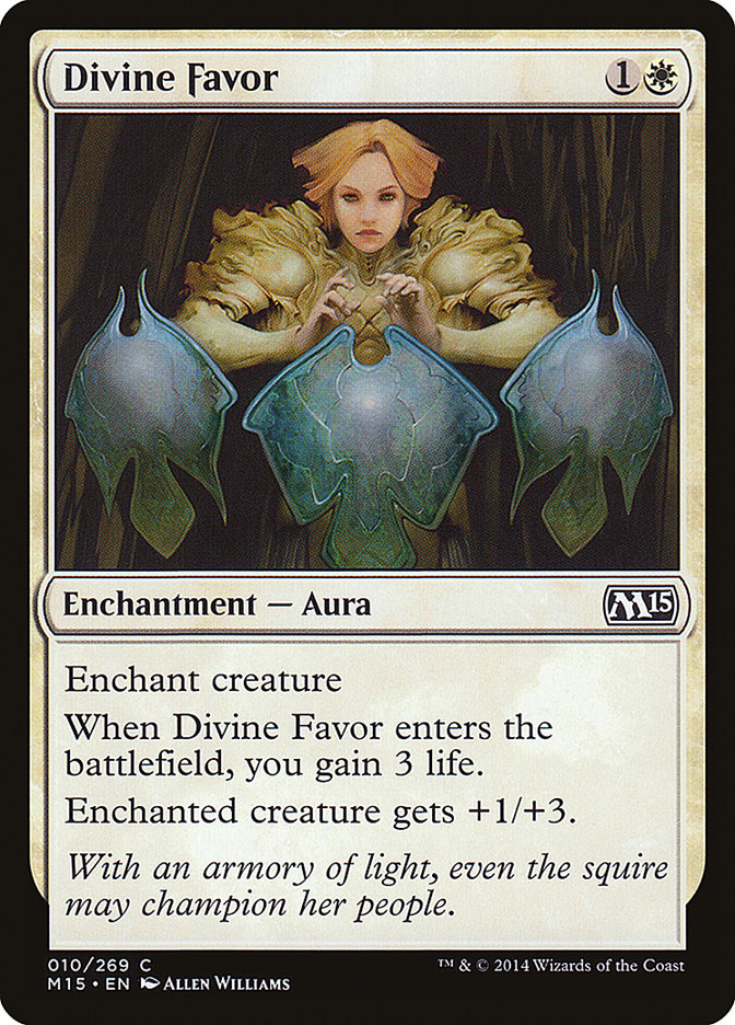 Divine Favor [Magic 2015] | PLUS EV GAMES 