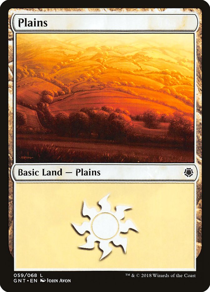 Plains (59) [Game Night] | PLUS EV GAMES 