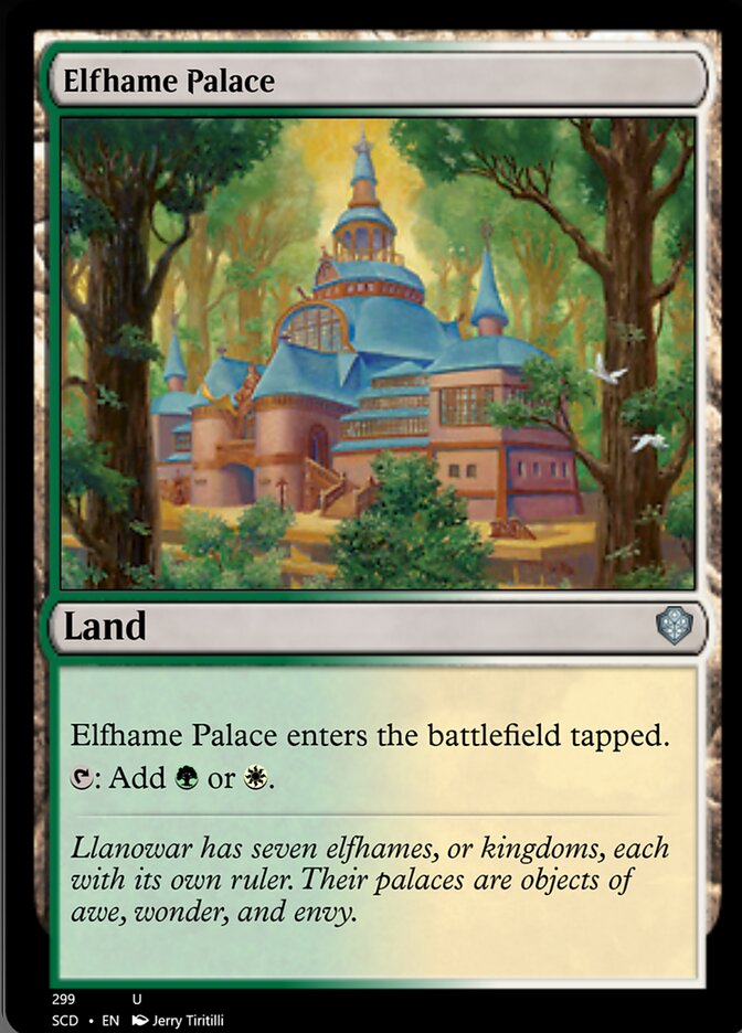 Elfhame Palace [Starter Commander Decks] | PLUS EV GAMES 