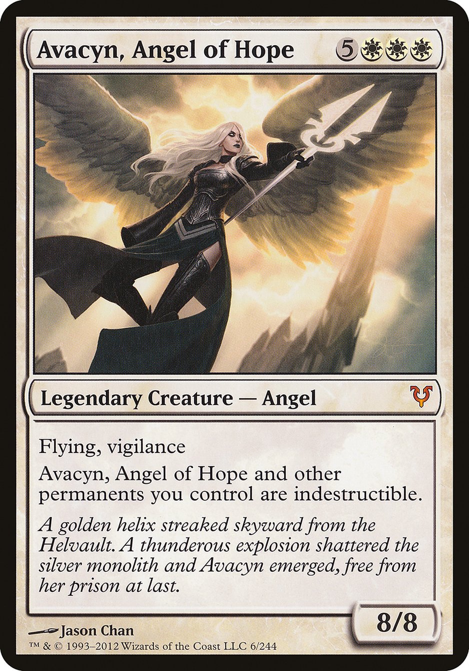 Avacyn, Angel of Hope (Oversized) [Open the Helvault] | PLUS EV GAMES 