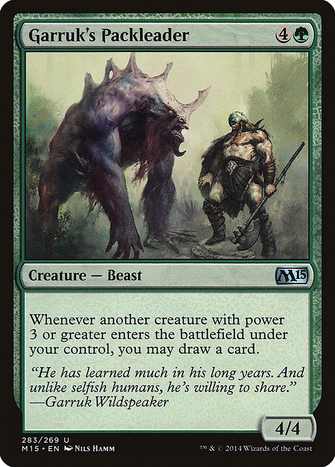 Garruk's Packleader [Magic 2015] | PLUS EV GAMES 