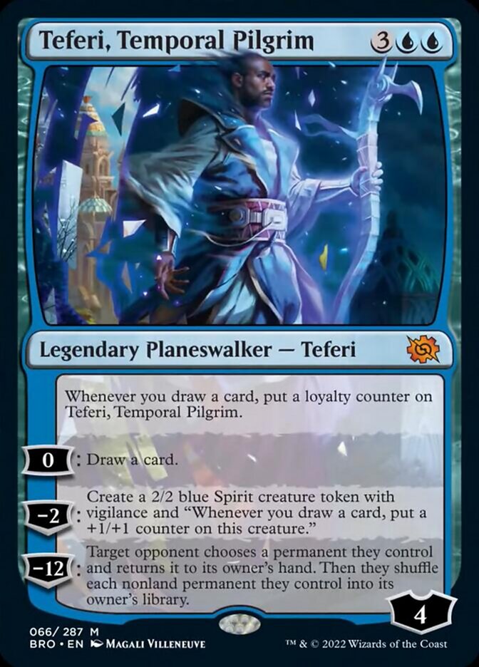 Teferi, Temporal Pilgrim [The Brothers' War] | PLUS EV GAMES 