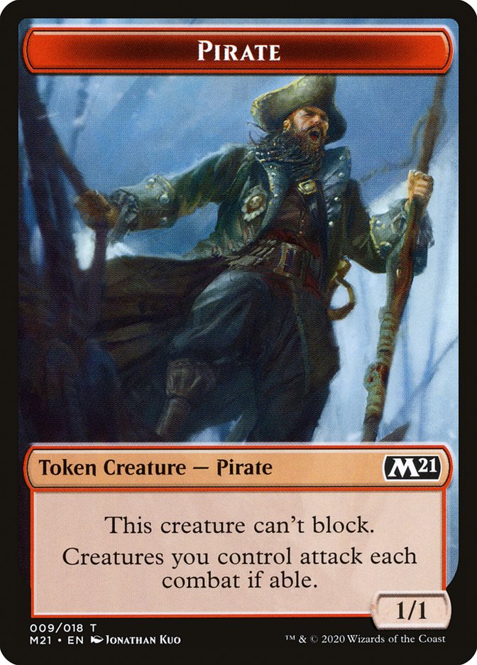 Pirate [Core Set 2021 Tokens] | PLUS EV GAMES 