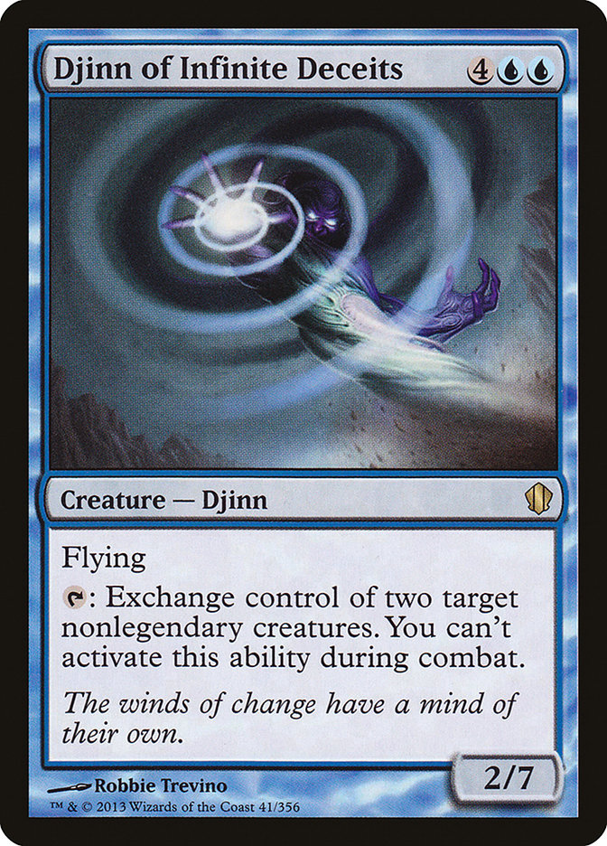 Djinn of Infinite Deceits [Commander 2013] | PLUS EV GAMES 