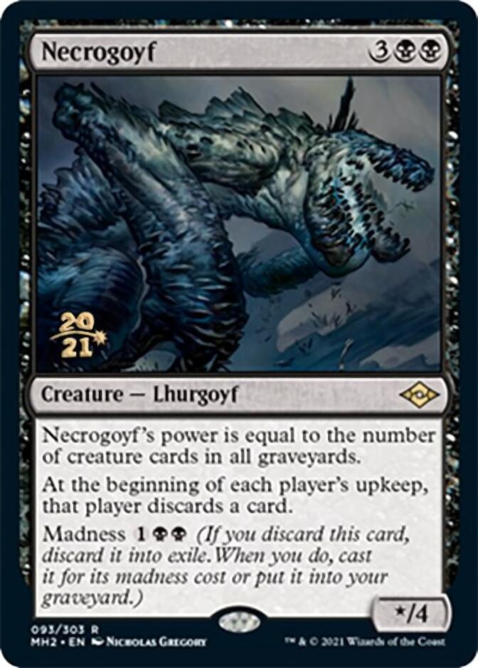 Necrogoyf [Modern Horizons 2 Prerelease Promos] | PLUS EV GAMES 