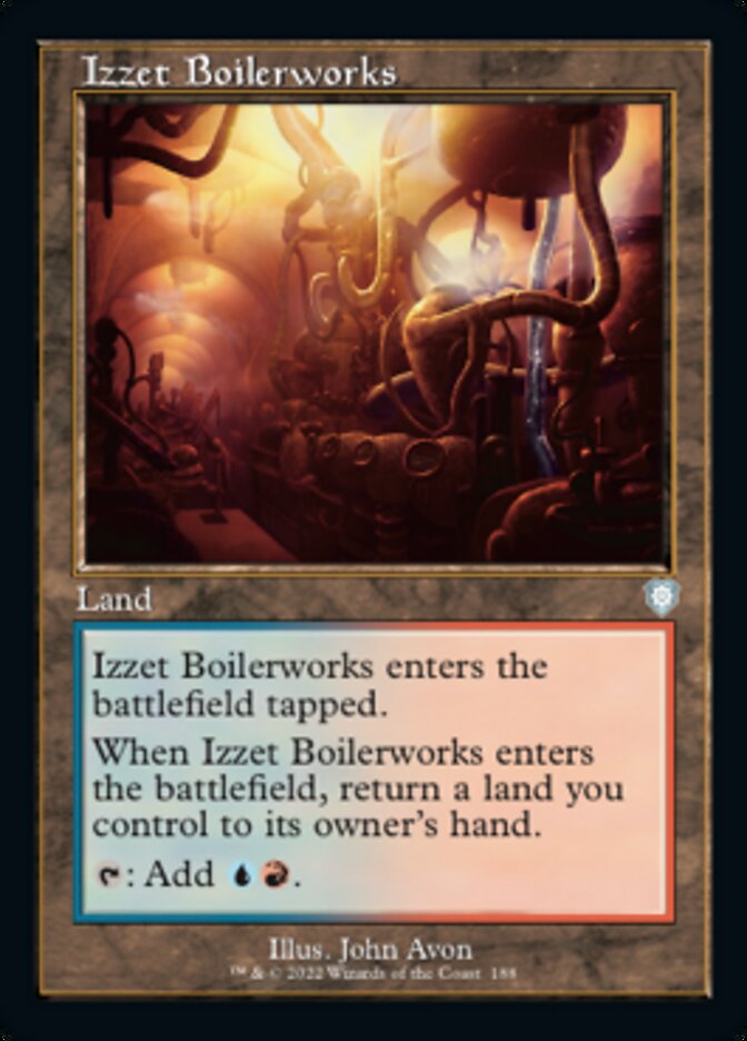 Izzet Boilerworks (Retro) [The Brothers' War Commander] | PLUS EV GAMES 