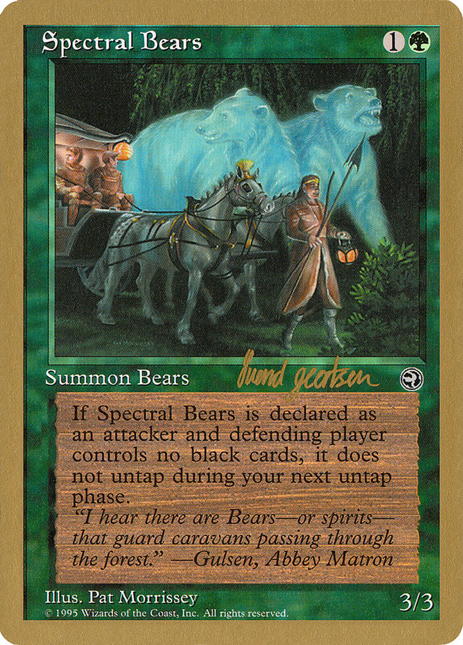 Spectral Bears (Svend Geertsen) [World Championship Decks 1997] | PLUS EV GAMES 