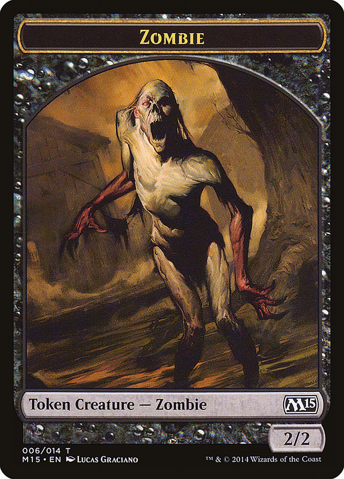 Zombie [Magic 2015 Tokens] | PLUS EV GAMES 