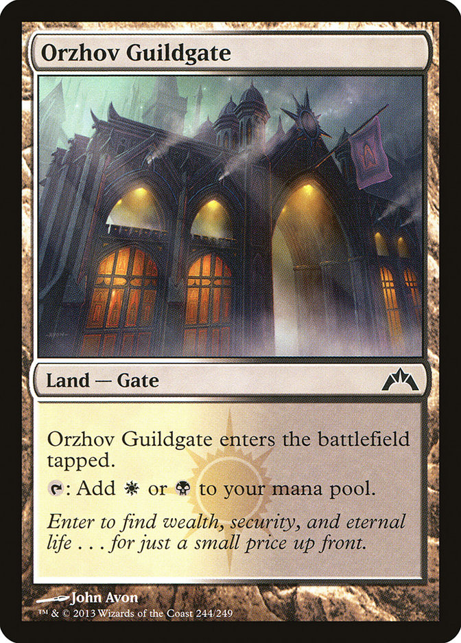 Orzhov Guildgate [Gatecrash] | PLUS EV GAMES 