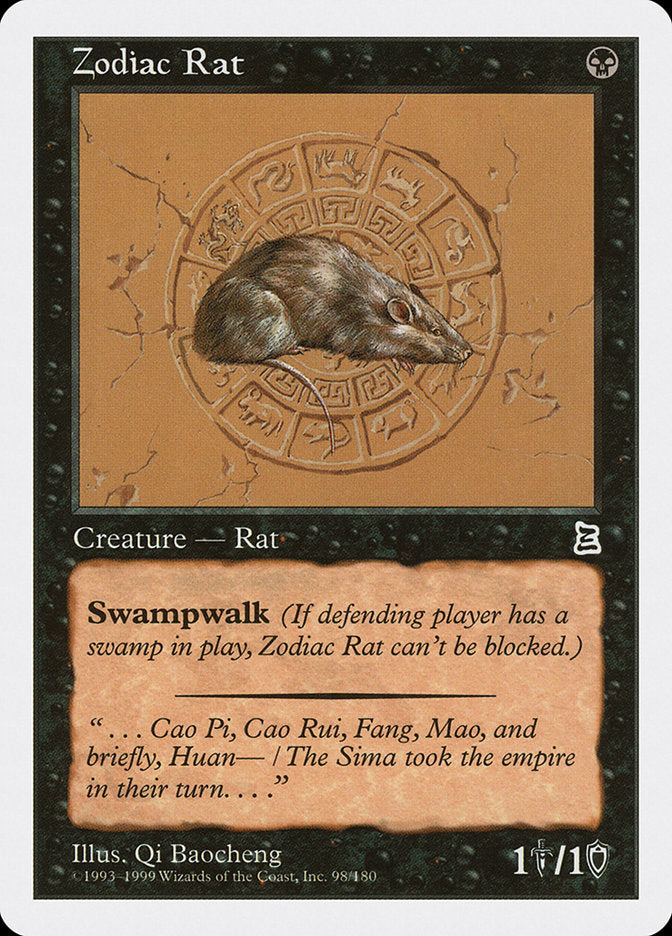 Zodiac Rat [Portal Three Kingdoms] | PLUS EV GAMES 