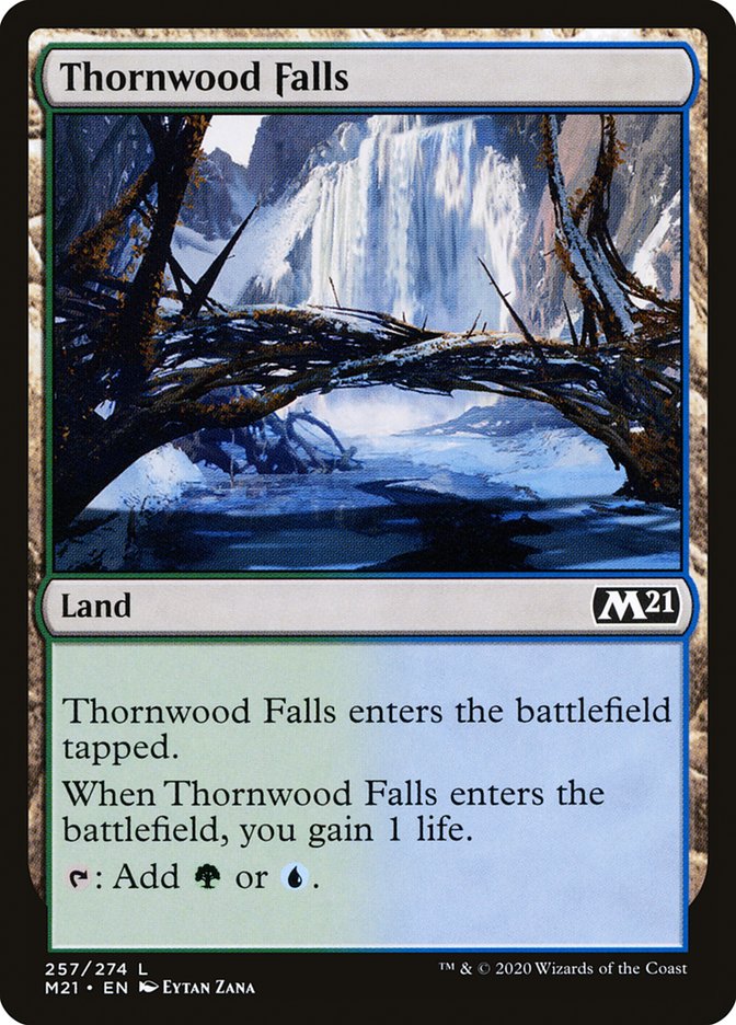 Thornwood Falls [Core Set 2021] | PLUS EV GAMES 