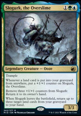 Slogurk, the Overslime (Promo Pack) [Innistrad: Midnight Hunt Promos] | PLUS EV GAMES 