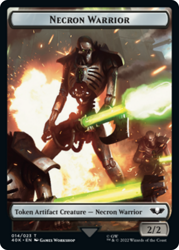 Necron Warrior // Insect [Universes Beyond: Warhammer 40,000 Tokens] | PLUS EV GAMES 