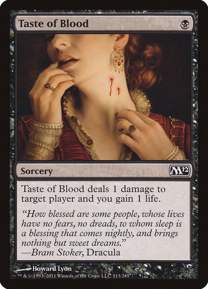 Taste of Blood [Magic 2012] | PLUS EV GAMES 