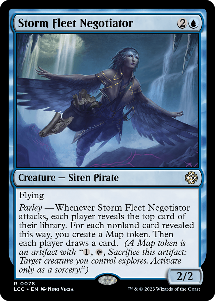 Storm Fleet Negotiator [The Lost Caverns of Ixalan Commander] | PLUS EV GAMES 