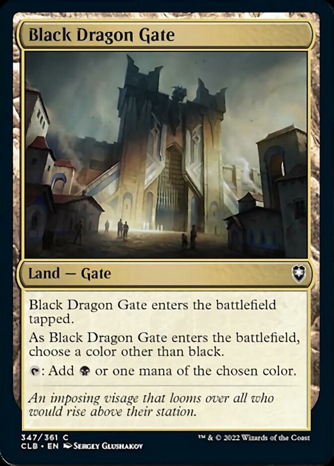 Black Dragon Gate [Commander Legends: Battle for Baldur's Gate] | PLUS EV GAMES 