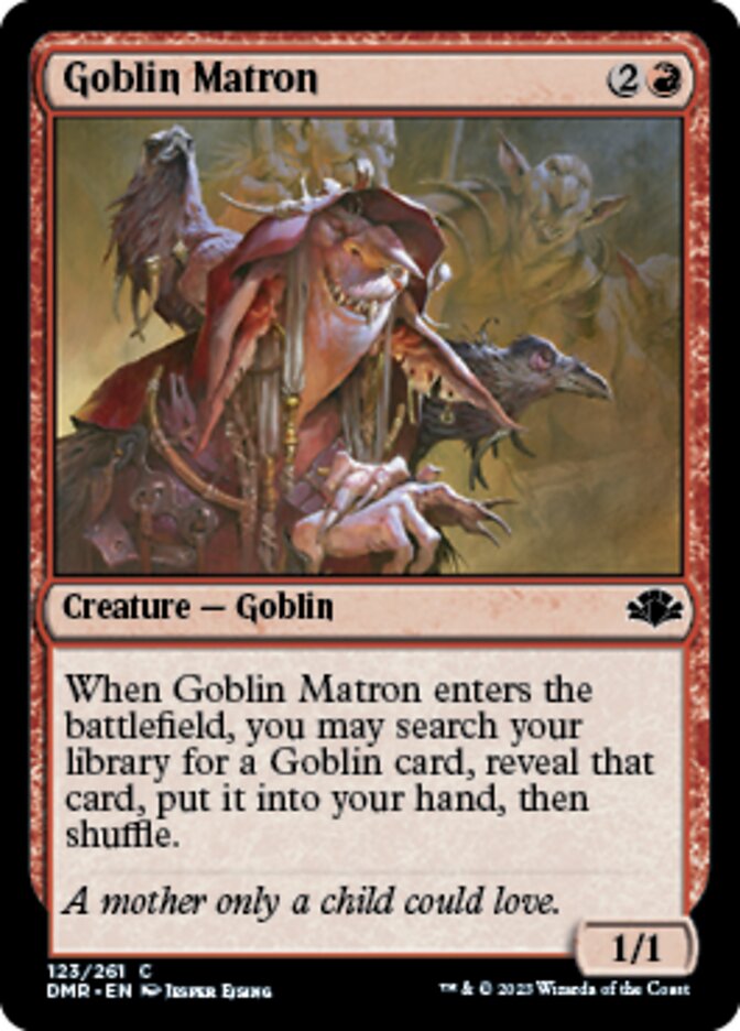 Goblin Matron [Dominaria Remastered] | PLUS EV GAMES 